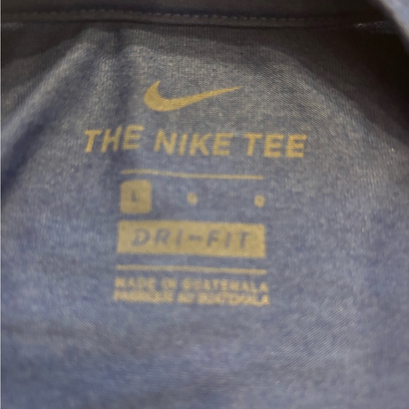 Buffalo Bills Mafia NFL Nike Dri-Fit Men’s Large L Polyester Wick Blue Shirt NWT - Picture 6 of 6